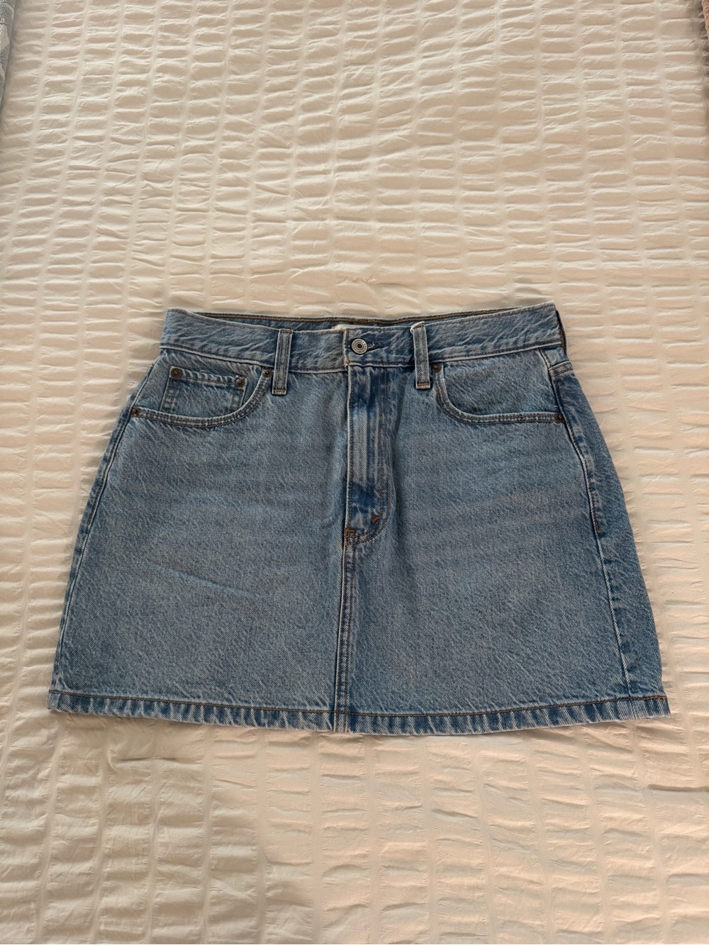 Abercrombie & Fitch Denim Mini Skirt